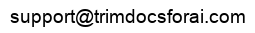 Our support email address (shown as an image rather than text to reduce spam)